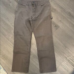 32 x 30 - Brown Straight-Leg cargo Pants